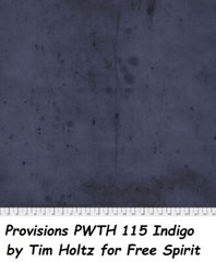 Provisions Tonal Cotton Quilt fabric Tim Holtz / Free Spirit PWTH 115 Crimson