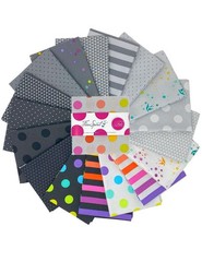 Tula Pink Graywork Charm Pack 42 5-Inch Squares