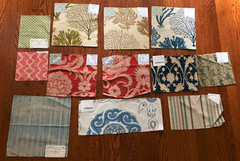 TRAVERS by Zimmer + Rohde 12 pcs Mixed Lot 7 1/4″ – 19 3/4″ Fabric Samples
