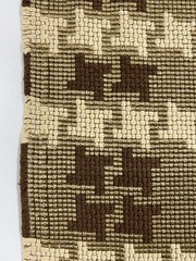 Knoll Century in Hazelnut, Teflon® fin, 12yrds,Update On Traditional Houndstooth
