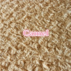 Rose Fluffy Fabric Floral Flower Faux Fur Material Soft Craft Clothes 100*160CM