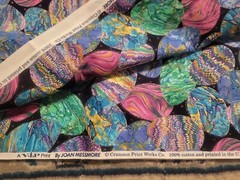 Gorgeous Marbled Easter Eggs~~ VIP Cranston Fabric~ 108″ X 44″ Blues