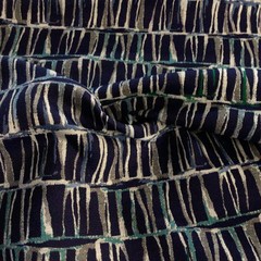 Remnant of Brentano Raku Bluebell Sunbrella Upholstery Fabric