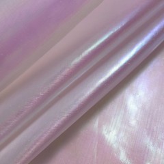 Pearlescent Pink Bubble Lame Fabric 60″ By The Yard Shifting Costume Cloth
