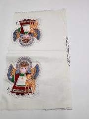 1970’s Spring Mills Christmas Ornaments 38 Sew/Stuff Fabric Panels Googly Eyes