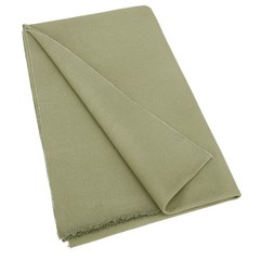 100% Cotton Canvas Pieces Green Color 18inchx58inch