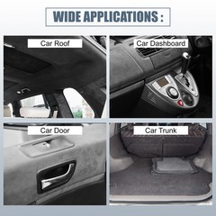 Suede Headliner Fabric for Car Truck Interior Trim Replacement 200x152cm