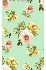 Crepe Techno Printed Ivanka Floral Fabric Stretch Crepe Prom Dress Sewing