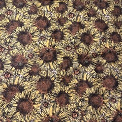 snuggle flannel fabric- By The Yard – Sunflower
