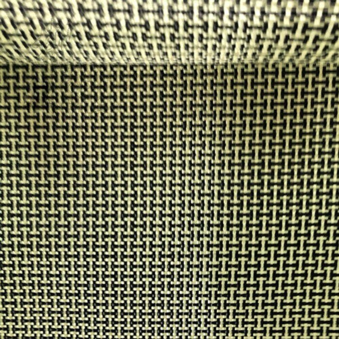 200G Yellow+Black Aramid Carbon Fiber Blended Cloth Fabric 50cm(L) 100cm(W)