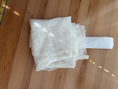 Bag Of Sheer Fabric Remnants ~ Less Than 1 Yd Pieces