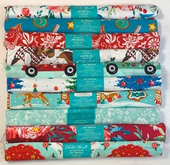 PIONEER WOMAN CHRISTMAS FAT QUARTERS 18″x21″ each Wishful Winter Mazie YOU PICK