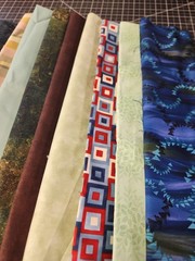 Bundle Lot Of 16 Fabrics All 1/2 Yard some over a yard 100 cotton quilting sewin