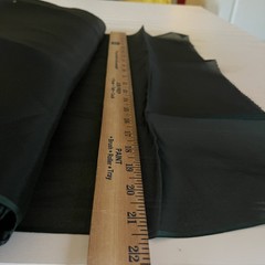 SILK GREEN FABRIC 6 Yards x 21 Inches Wide or 216 Inches x 21 Wide