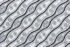 M&S Textiles – Aboriginal – Stars In The Sky By Geraldine Riley – White, BTY