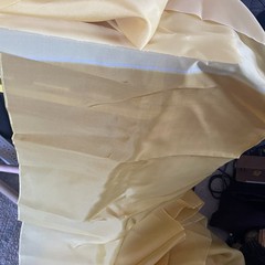 SILK YELLOW & MUSTARD FABRIC 10 Yards x 22 Inches Wide or 360 Inches x 22 Wide