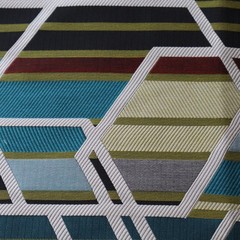 Vtg MCM Maharam Upholstery Fabric “Agency” Unique by Sarah Morris 1.8 yds