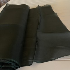 SILK GREEN FABRIC 6 Yards x 21 Inches Wide or 216 Inches x 21 Wide