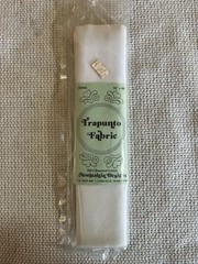 Trapunto Fabric 100% Bleached Cotton 18 In X 45 In NOS