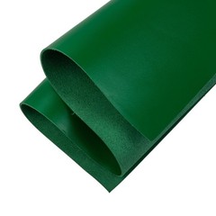 Bright Green Tooling Leather Square Sheets 2.0MM Thick Cowhide 12×24 Inch Arts