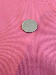 DUSTY ROSE Pinwale 100% Cotton Fabric Tiny Corduroy 4+ Yards x 60″ Shabby Chic