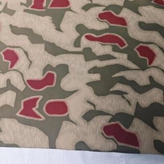 Camouflage Nylon Cotton Plaid Fabric Wear Resistant DIY Cloth 1.5M Width