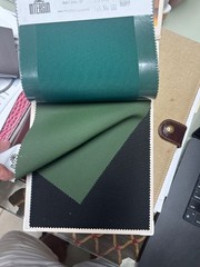 Acrylic Canvas Forest Olive Green. Stain resistance and water repellency.