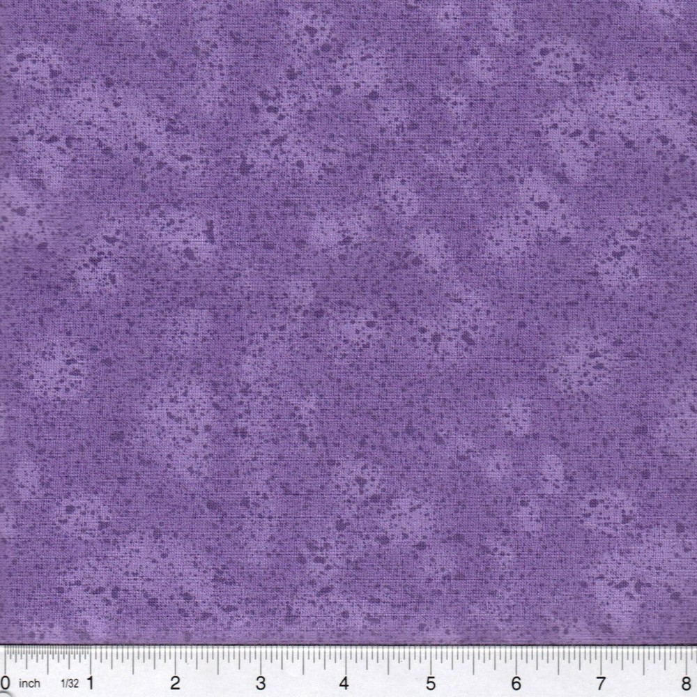 Light Purple Splatter Texture 100% Cotton Fabric by the 1/4 yard
