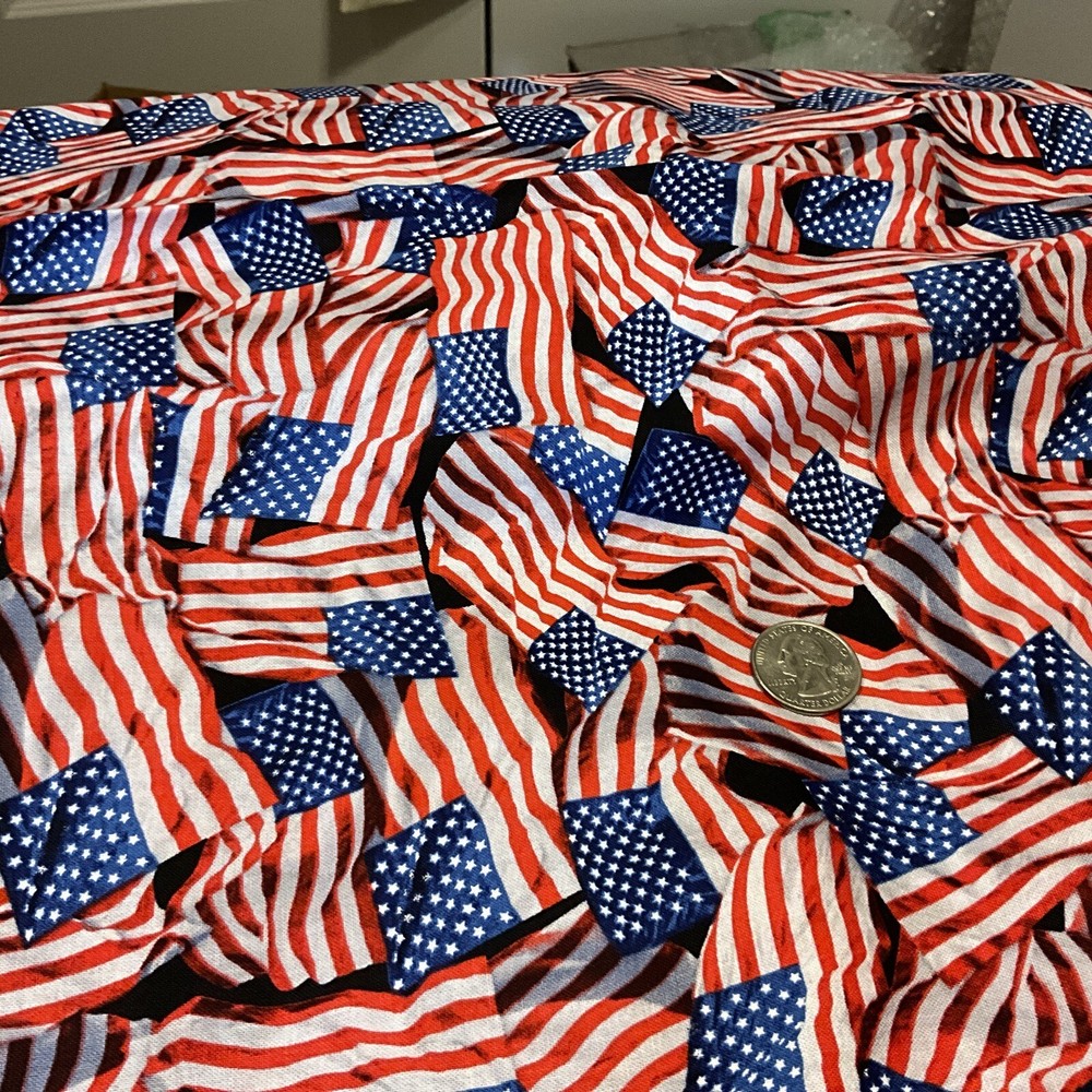 Exclusively For Joann U.S Flag Cotton 2.08 Yards