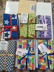 Premium Quilting Fabric 6 sets 5 Piece In One Single 18×21, Stax and seasonal b