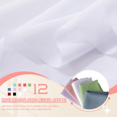 White Chiffon Fabric by The Yard, 60 Inch Wide Chiffon Sheer Fabric Bolt Wedding
