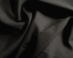 Black Matte Silk Fabric 2 yards+ New