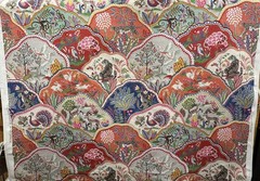 Zoologic Prism Vintage-Like Scenic Animal Toile P/K Lifestyles Fabric