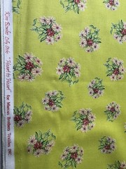 Heart to Heart by Kym Bowles for Marcus Brothers R22-G722-161W Floral on green
