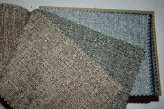 FABRIC SAMPLE BOOK Multicolor FOCUS Rustic Texture CO/PE 48pcs LOT e-z peel back