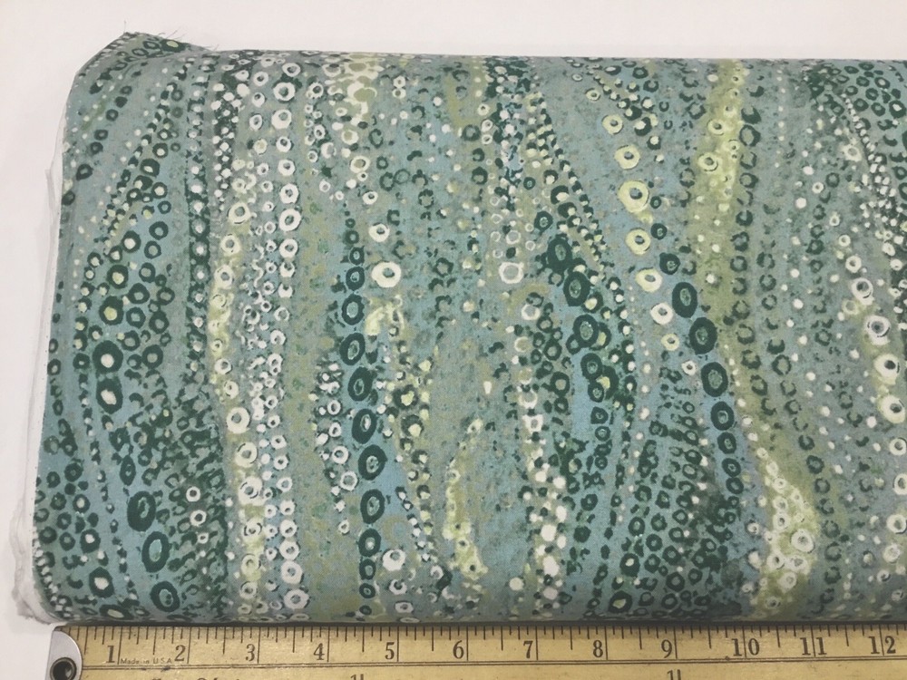 Northcott Artisan Spirit Dreamscape Fabric # 21298-63 Lagoon by Ira Kennedy
