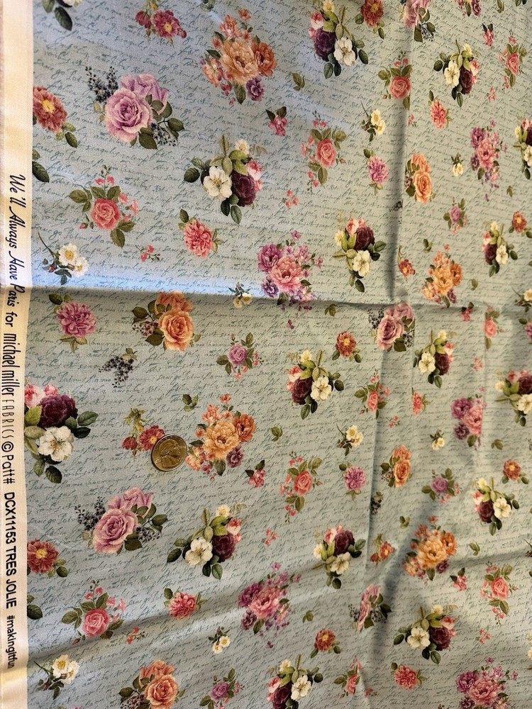 We’ll Always Have Paris Michael Miller Fabrics©️Patt# DCX11153 TRES JOLIE Cotton