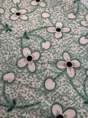 Henry Glass Posies 1930s Reproduction Floral Fabric 100% Cotton 1 Yard
