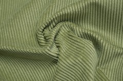Bedford Moss Olive Green Mini Corduroy Regal Upholstery Fabric