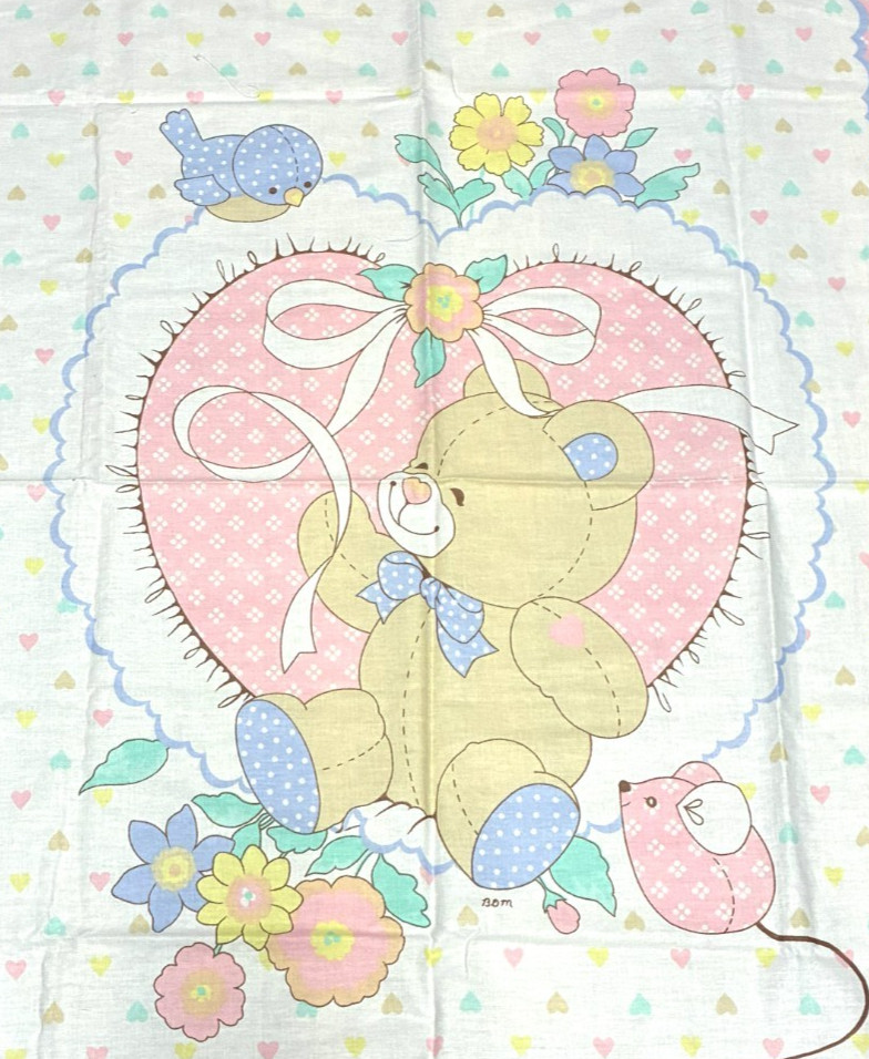 Baby Quilt Fabric Panel 35″ x 48″ Cotton New