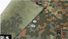 500D 1000D Nylon Germany Flecktarn Camo Fabric German Military Multitarn Cloth
