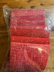 Shades Of Red Bundle GE Designs Stash Builder Bundle 12 1/2 Yard Cuts B4