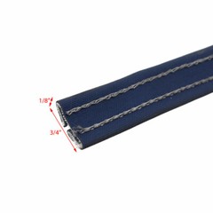 MasterCraft Boat Hidem | Navy Blue Faux Canvas 3/4 x 1/8 Inch (YD)