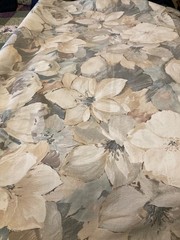 6 YARDS COHAMA RIVERDALE FLORAL FABRIC VAT~ AMBROSIA~ UPHOLSTERY / CURTAINS