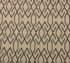 LACEFIELD DESIGNS ZOE ZINC GRAY KEIRA GEOMETRIC GATE FABRIC BY THE YARD 54″W