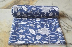 NO TARRIF CHARGES 100% ✅ 15 Yard Hand Print 100% Cotton Floral Fabric ZK-23*