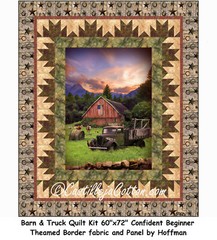 Home on the Range Western Cotton Quilt Fabric Hoffman V5318-700 Brands Brown