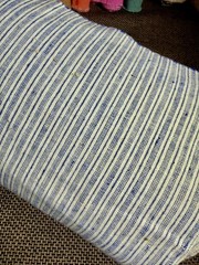 Vintage Chinese Homespun Cotton Fabric Old Stock by the Yard 13.8 inch Wide