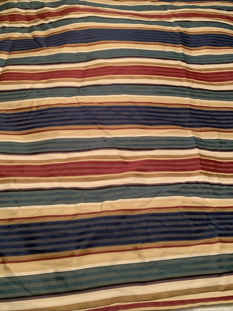 Pindler ? Upholstery Fabric Finished Edges 280” X 54” Striped