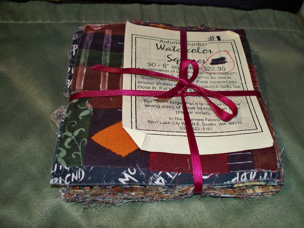 PRE-CUT 6″ FABRIC SQS. (90 & 108 ct. ) – IN THE BEGINNING FABRICS – U-PICK 1